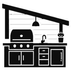 outdoor kitchen