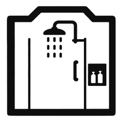 walk in shower